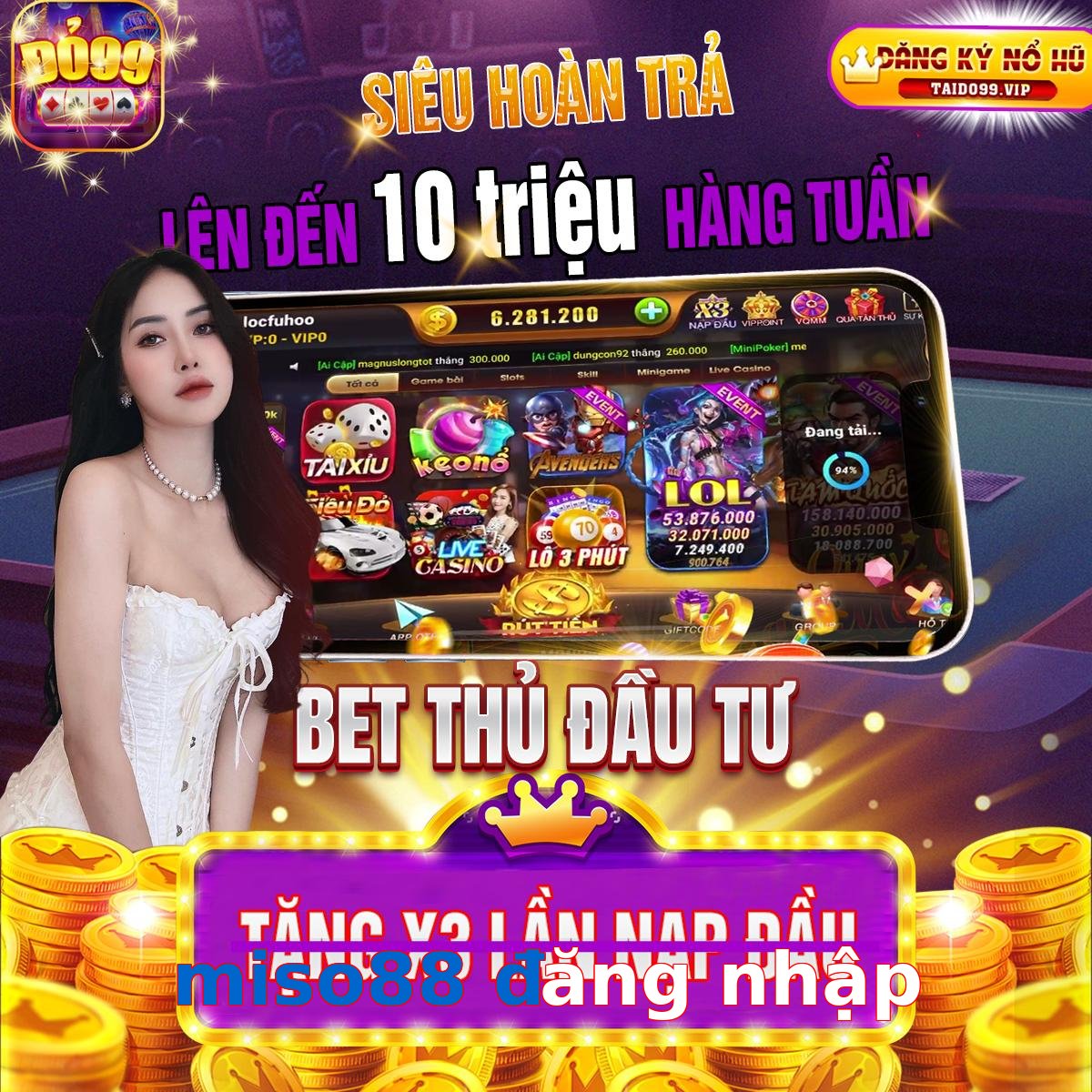 miso88 đăng nhập